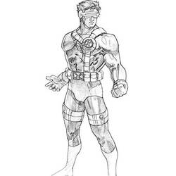 Раскраска: X-Men (Супер герой) #74453 - Бесплатные раскраски для печати