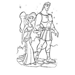 Раскраска: Зена (Супер герой) #84634 - Бесплатные раскраски для печати