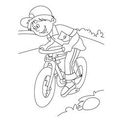 Раскраска: Велосипед / Велосипед (транспорт) #137160 - Бесплатные раскраски для печати