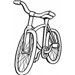 Раскраска: Велосипед / Велосипед (транспорт) #137188 - Бесплатные раскраски для печати
