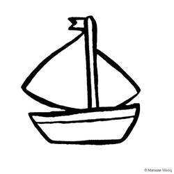 Раскраска: Лодка / Корабль (транспорт) #137458 - Бесплатные раскраски для печати