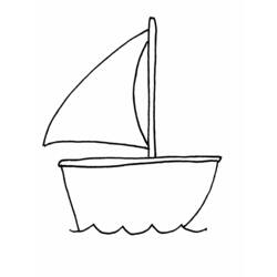 Раскраска: Лодка / Корабль (транспорт) #137477 - Бесплатные раскраски для печати