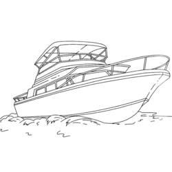Раскраска: Лодка / Корабль (транспорт) #137510 - Бесплатные раскраски для печати