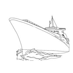 Раскраска: Лодка / Корабль (транспорт) #137559 - Бесплатные раскраски для печати