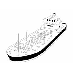 Раскраска: Лодка / Корабль (транспорт) #137618 - Бесплатные раскраски для печати