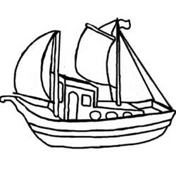 Раскраска: Лодка / Корабль (транспорт) #137670 - Бесплатные раскраски для печати