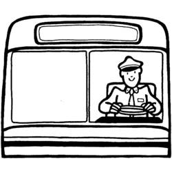 Раскраска: Автобус / Тренер (транспорт) #135364 - Бесплатные раскраски для печати
