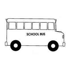 Раскраска: Автобус / Тренер (транспорт) #135393 - Бесплатные раскраски для печати