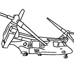 Раскраска: вертолет (транспорт) #136214 - Бесплатные раскраски для печати