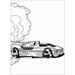 Раскраска: Горячие колеса (транспорт) #145838 - Бесплатные раскраски для печати