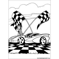 Раскраска: Горячие колеса (транспорт) #145902 - Бесплатные раскраски для печати