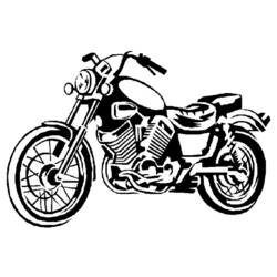 Раскраска: мотоцикл (транспорт) #136266 - Бесплатные раскраски для печати