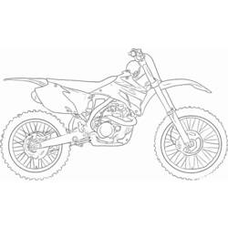 Раскраска: мотоцикл (транспорт) #136304 - Бесплатные раскраски для печати