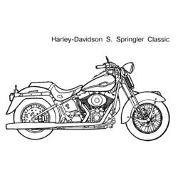 Раскраска: мотоцикл (транспорт) #136334 - Бесплатные раскраски для печати