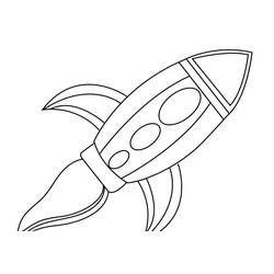 Раскраска: ракета (транспорт) #140048 - Бесплатные раскраски для печати