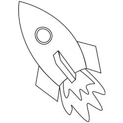 Раскраска: ракета (транспорт) #140072 - Бесплатные раскраски для печати
