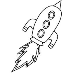 Раскраска: ракета (транспорт) #140087 - Бесплатные раскраски для печати