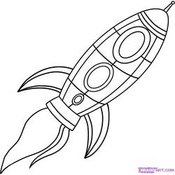 Раскраска: ракета (транспорт) #140163 - Бесплатные раскраски для печати