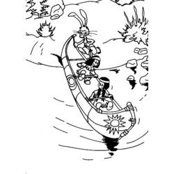 Раскраска: Каноэ / Лодка (транспорт) #142195 - Бесплатные раскраски для печати