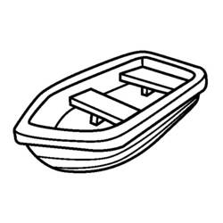 Раскраска: Каноэ / Лодка (транспорт) #142239 - Бесплатные раскраски для печати