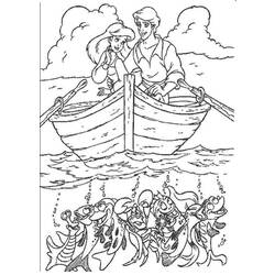 Раскраска: Каноэ / Лодка (транспорт) #142344 - Бесплатные раскраски для печати