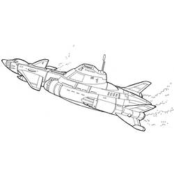 Раскраска: подводная лодка (транспорт) #137709 - Бесплатные раскраски для печати