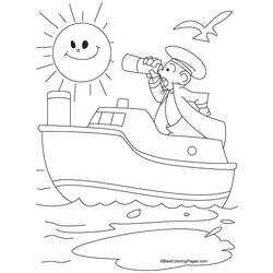 Раскраска: подводная лодка (транспорт) #137720 - Бесплатные раскраски для печати