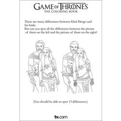Раскраска: Игра престолов (Телешоу) #151462 - Бесплатные раскраски для печати