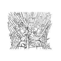 Раскраска: Игра престолов (Телешоу) #151882 - Бесплатные раскраски для печати