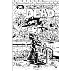 Раскраска: Ходячие мертвецы (Телешоу) #151987 - Бесплатные раскраски для печати