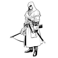 Раскраска: Assassin's Creed (Видео игры) #111929 - Бесплатные раскраски для печати