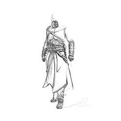 Раскраска: Assassin's Creed (Видео игры) #111937 - Бесплатные раскраски для печати