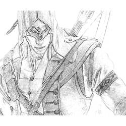 Раскраска: Assassin's Creed (Видео игры) #111952 - Бесплатные раскраски для печати