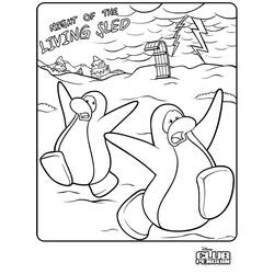 Раскраска: Клуб Пингвин (Видео игры) #170296 - Бесплатные раскраски для печати
