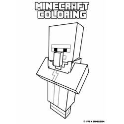 Раскраска: Minecraft (Видео игры) #113762 - Бесплатные раскраски для печати
