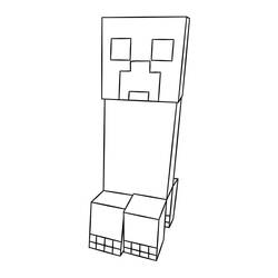 Раскраска: Minecraft (Видео игры) #113763 - Бесплатные раскраски для печати