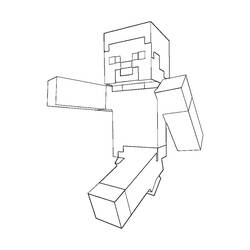 Раскраска: Minecraft (Видео игры) #113768 - Бесплатные раскраски для печати