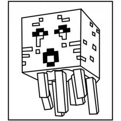 Раскраска: Minecraft (Видео игры) #113810 - Бесплатные раскраски для печати