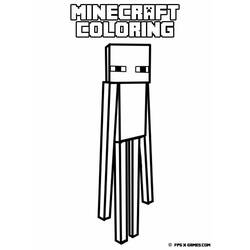 Раскраска: Minecraft (Видео игры) #113876 - Бесплатные раскраски для печати