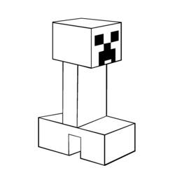 Раскраска: Minecraft (Видео игры) #113877 - Бесплатные раскраски для печати