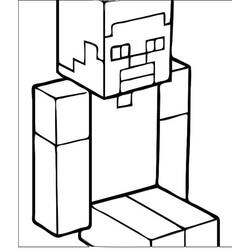 Раскраска: Minecraft (Видео игры) #113880 - Бесплатные раскраски для печати