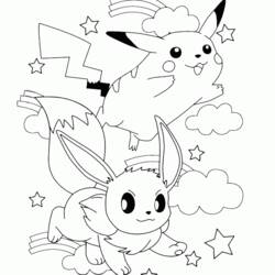 Раскраска: Pokemon Go (Видео игры) #154357 - Бесплатные раскраски для печати