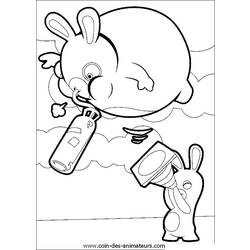 Раскраска: Бешеные кролики (Видео игры) #114727 - Бесплатные раскраски для печати