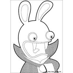 Раскраска: Бешеные кролики (Видео игры) #114941 - Бесплатные раскраски для печати