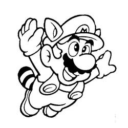 Раскраска: Super Mario Bros (Видео игры) #153565 - Бесплатные раскраски для печати