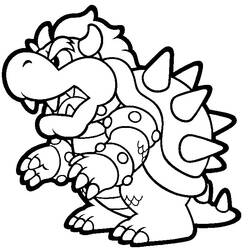 Раскраска: Super Mario Bros (Видео игры) #153570 - Бесплатные раскраски для печати
