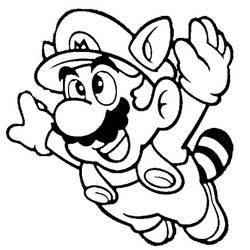Раскраска: Super Mario Bros (Видео игры) #153680 - Бесплатные раскраски для печати