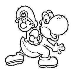 Раскраска: Super Mario Bros (Видео игры) #153723 - Бесплатные раскраски для печати