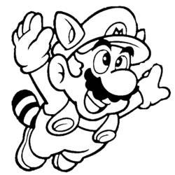 Раскраска: Super Mario Bros (Видео игры) #153756 - Бесплатные раскраски для печати
