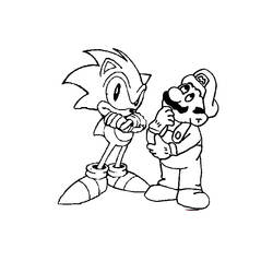 Раскраска: Super Mario Bros (Видео игры) #153770 - Бесплатные раскраски для печати